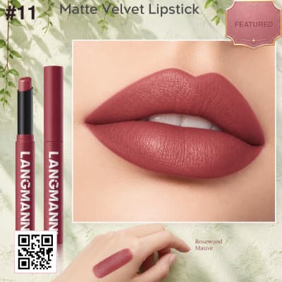Langmanni Smooth Sculpting Velvet Matte Lipstick shade 1355c11