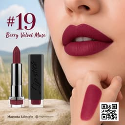 Vibly Vibrant Outstand Matte Lipstick shade 1362c19