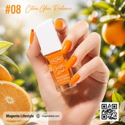 Kudan Peel-off Glossy Nailpolish shade 1365c08