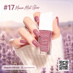 Kudan Peel-off Glossy Nailpolish shade 1365c17