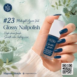 Kudan Peel-off Glossy Nailpolish shade 1365c23