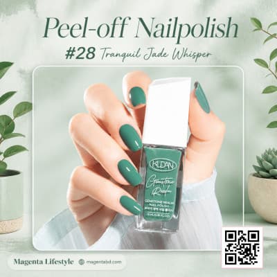Kudan Peel-off Glossy Nailpolish shade 1365c28