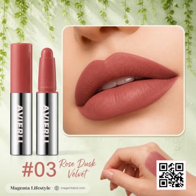 Avierll Smooth Velvet Matte Lipstick shade 1413c03