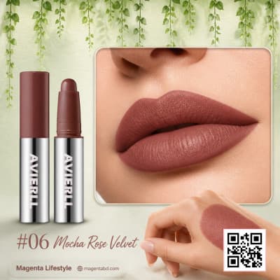 Avierll Smooth Velvet Matte Lipstick shade 1413c06