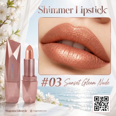 Sam Sugar Diamond Shimmer Lipstick shade 1424c03