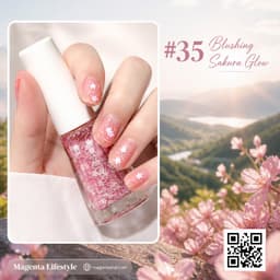 Kudan Glossy Nailpolish shade 1433c35