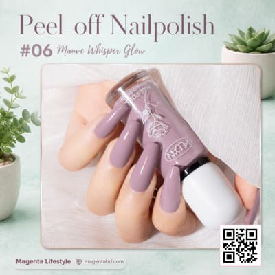 Kudan Flower Language Glossy Nailpolish shade 1444c06