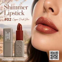 SAM Sugar Kiss Shimmer Lipstick shade 1453c02