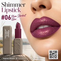 SAM Sugar Kiss Shimmer Lipstick shade 1453c06