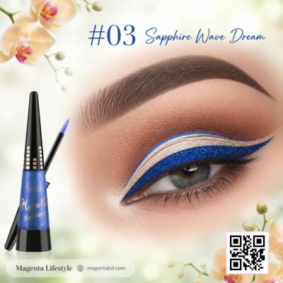 Vibly Liquid Glitter Eyeliner shade 965c03
