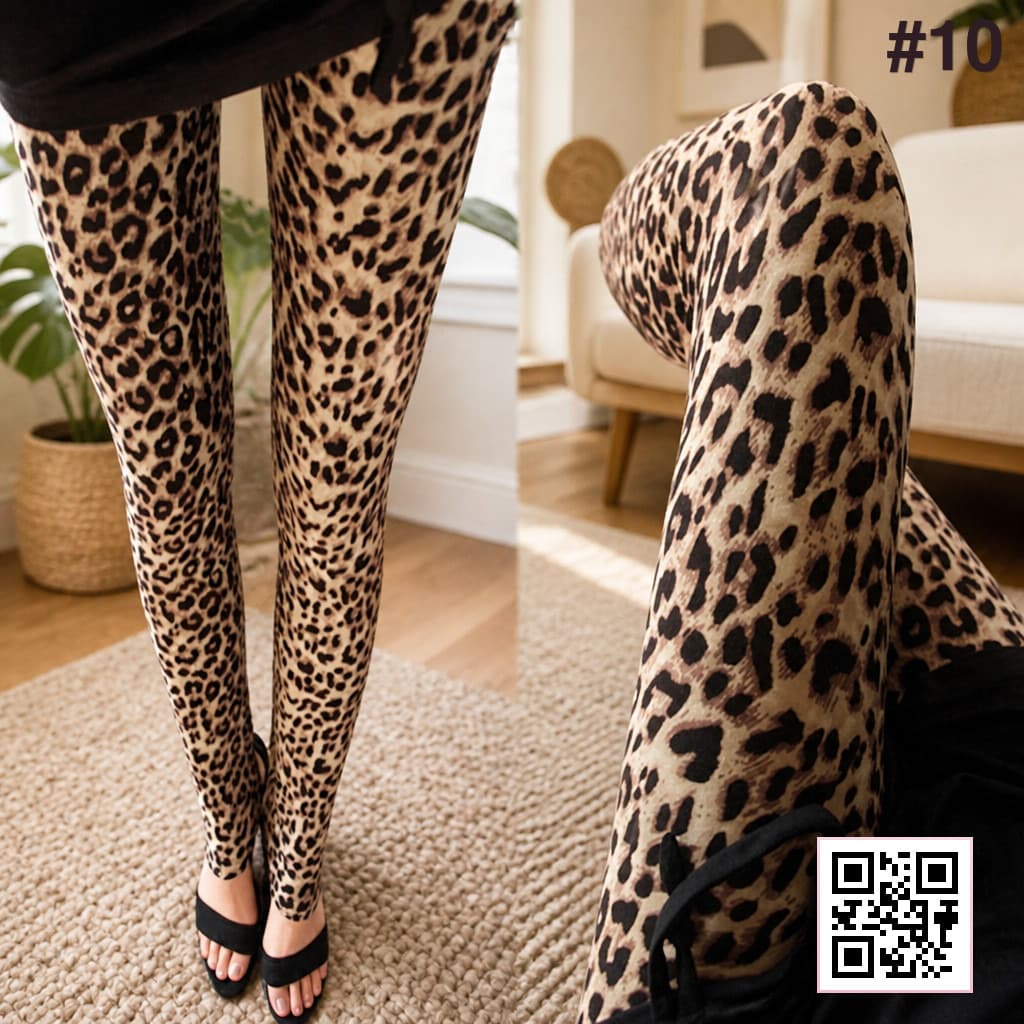 Women's High-Waisted Stretchable Leggings shade 1259c10