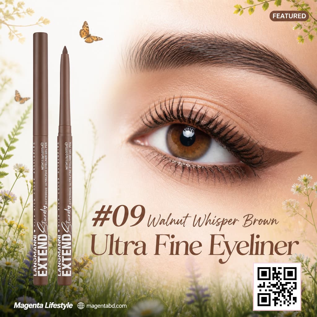 Langmanni Extend Stay Gel Eyeliner - High-Pigmented, Long-Lasting, Smudge-Proof Formula đĄī¸, Smooth, Creamy Texture for Precise Application â¨, Perfect for Bold or Everyday Looks đ! shade 1354c09